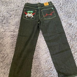 LRG men’s jeans. Size 38 waist. Dark blue. Used. Excellent condition.